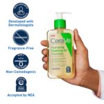 Cerave Hydrating Foaming Oil Cleanser for Dry to Very Dry Skin –  8 Fl Oz, US variant - Image 6