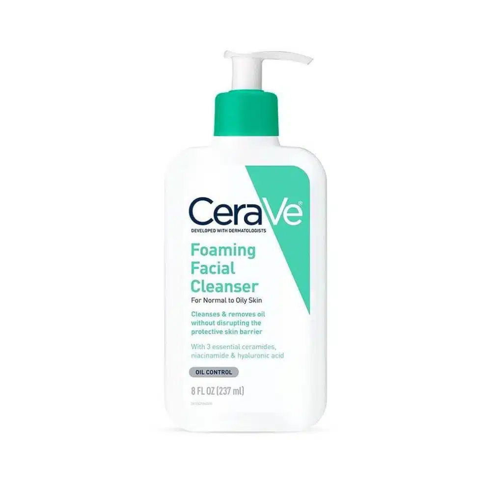 Cerave Foaming Facial Cleanser for Normal to Oily Skin – 237ml Cerave Foaming Facial Cleanser for Normal to Oily Skin – 237ml