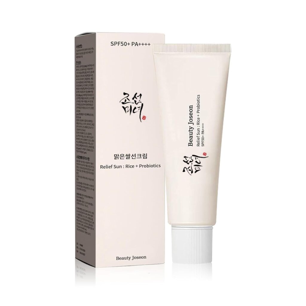 Relief Sun Organic Korean sunscreen