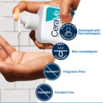 CeraVe Acne Treatment Face Wash, Salicylic Acid Cleanser with Purifying Clay, Niacinamide, and Ceramides, Pore Control and Blackhead Remover, 8 Oz/237 ml - Image 2