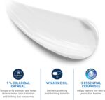 CeraVe Baby Eczema Relief Cream, 1% Colloidal Oatmeal Cream With Vitamin E & Ceramides, Soothes & Calms Itchy Skin, Developed With Pediatric Dermatologist, Fragrance Free, 5oz - Image 3