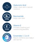 CeraVe Baby Lotion, Gentle Baby Skin Care with Ceramides, Niacinamide & Vitamin E, Fragrance, Paraben, Dye & Phthalates Free, Lightweight Moisturizer, 8 Oz/237 ml - Image 5