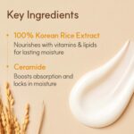 The Face Shop Rice Ceramide Cream, Hydrating Face Moisturizer-1.69 fl Oz/ 50 ml - Image 5