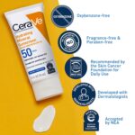 CeraVe 100% Mineral Sunscreen SPF 50, Face sunscreen- 2.5 fl Oz/ 75 ml - Image 7