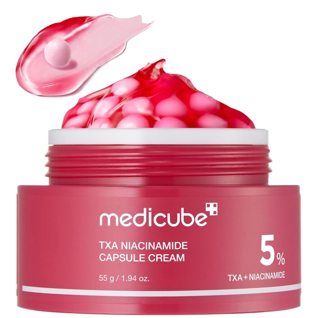 Medicube TXA Niacinamide Capsule Cream (55g / 1.94 fl. oz.) – Brightening & Radiance Double Moisturizer