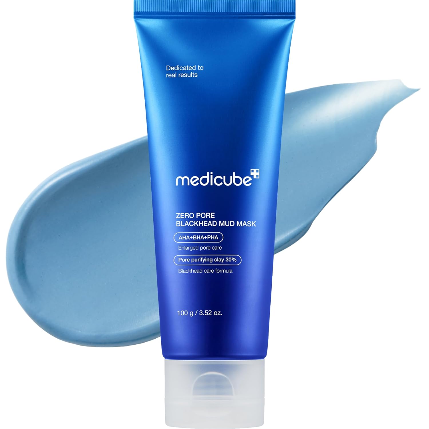 medicube Zero Pore Blackhead Mud Facial Mask - Skin Cooling & Pore Tightening - 3 Minute Quick Dry Formula with AHA, BHA, PHA, and Pore-Purifying Clay - Korean Mud Mask 3.52 oz medicube Zero Pore Blackhead Mud Facial Mask - Skin Cooling & Pore Tightening - 3 Minute Quick Dry Formula with AHA, BHA, PHA, and Pore-Purifying Clay - Korean Mud Mask 3.52 oz