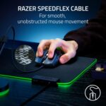 Razer Cobra Wired Gaming Mouse: 58g Lightweight Design - Gen-3 Optical Switches - Chroma RGB Lighting with Underglow - Precise 8500 DPI Optical Sensor - 100% PTFE Mouse Feet - Speedflex Cable - Black - Image 6