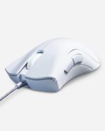 Razer DeathAdder Essential Gaming Mouse: 6400 DPI Optical Sensor - 5 Programmable Buttons - Mechanical Switches - Rubber Side Grips - Mercury White - Image 5