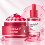 Medicube TXA Niacinamide Capsule Cream (55g / 1.94 oz) – Dual Radiance Moisturizer and Medicube TXA & Niacinamide 15% Glow Serum (30ml / 1.01 fl. oz.) – Post-Spot Care & Radiance Facial Serum