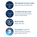 CeraVe Acne Control Gel, Salicylic & Glycolic Acid Face Treatment, 1.35oz/ 39 ml - Image 3