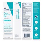 CeraVe Acne Control Gel, Salicylic & Glycolic Acid Face Treatment, 1.35oz/ 39 ml - Image 7